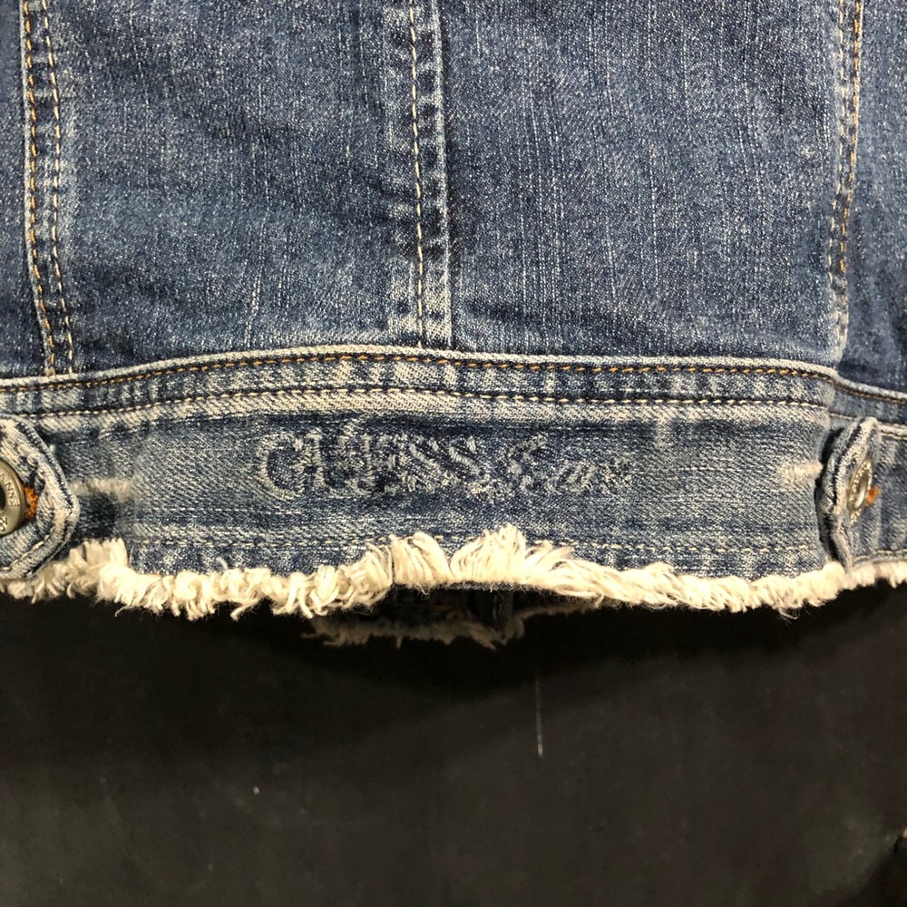 π»GUESSπ» Denim Vest - Picture 7 of 11